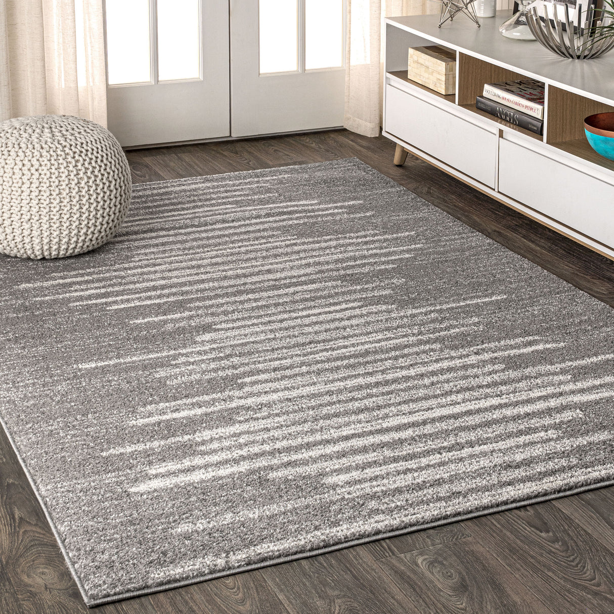 Aya Berber Stripe Geometric Area Rug 4 Sizes/2 Colors Available