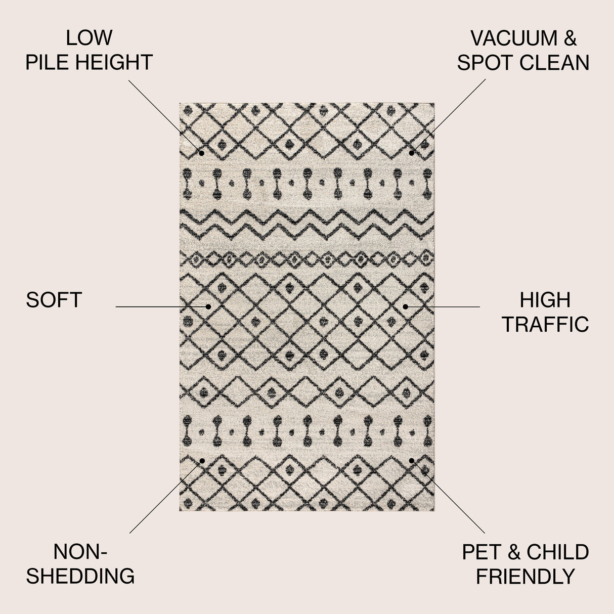 Aksil Moroccan Beni Souk Area Rug