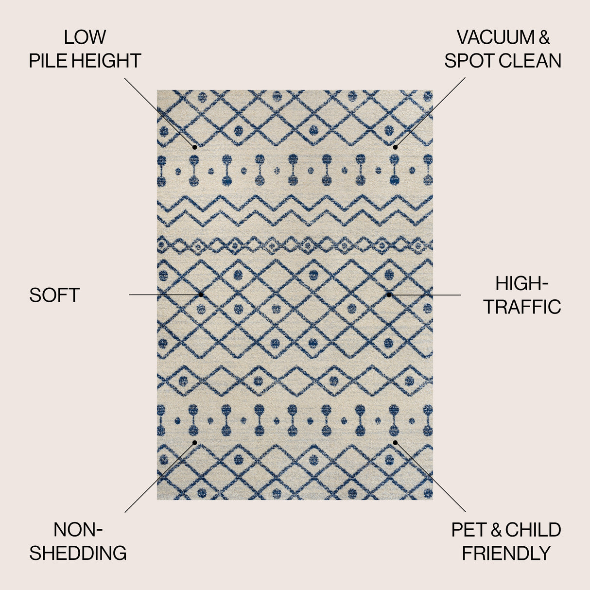 Aksil Moroccan Beni Souk Area Rug