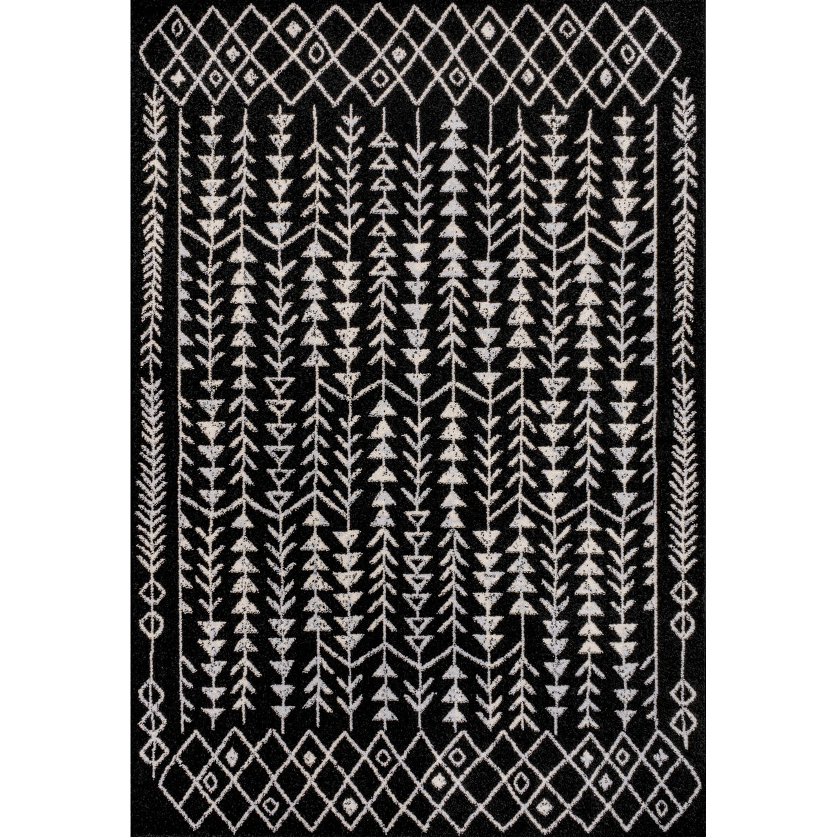 Ziri Moroccan Geometric Area Rug