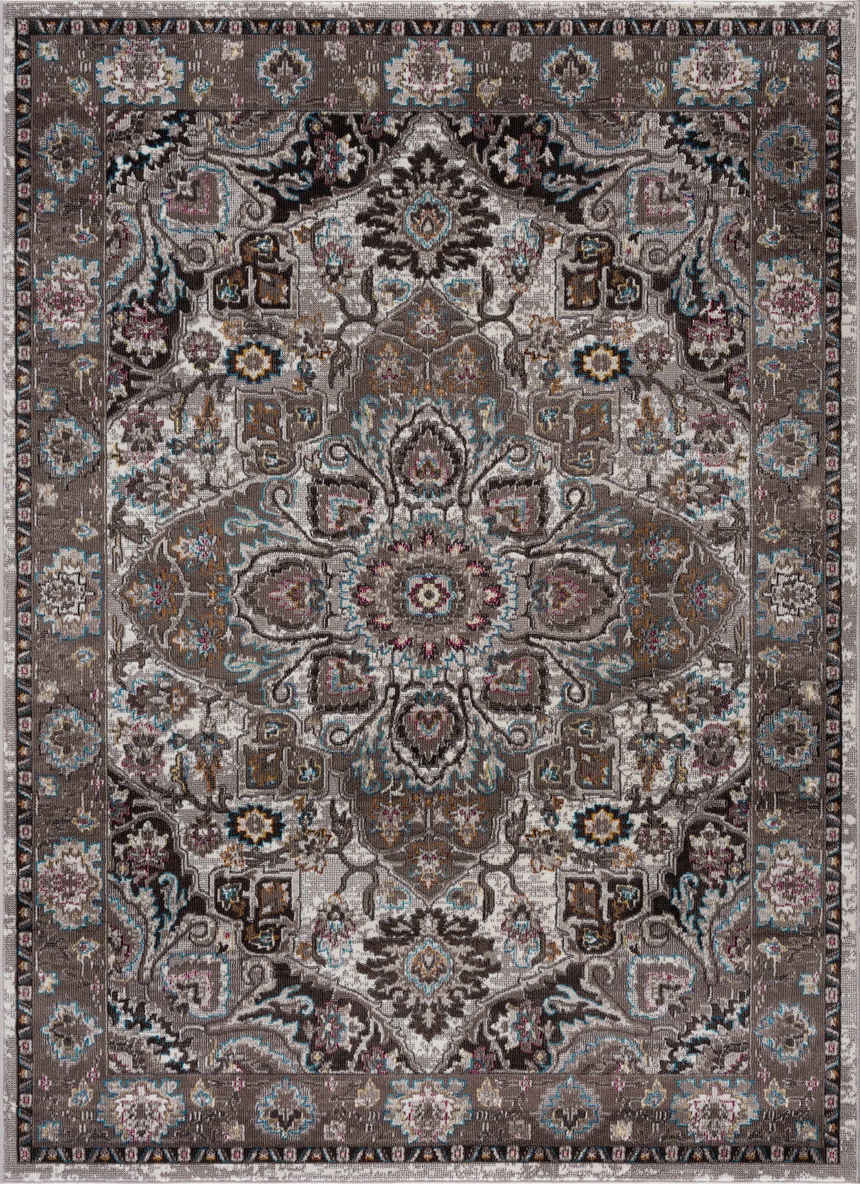 Mardin Brown Area Rug - Clearance