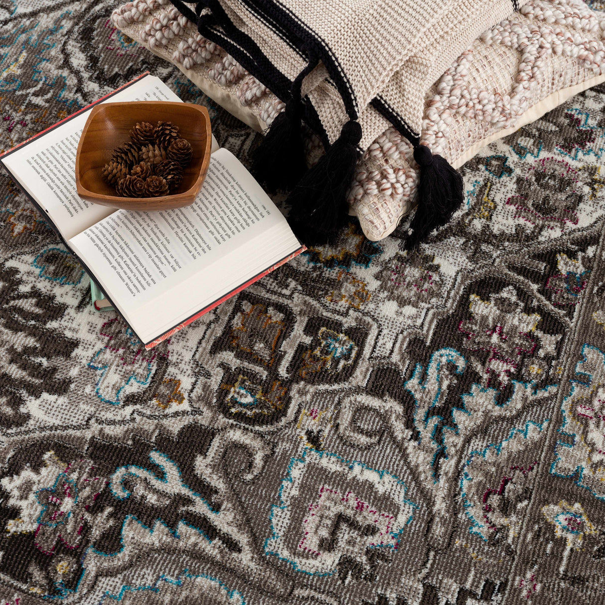 Mardin Brown Area Rug - Clearance