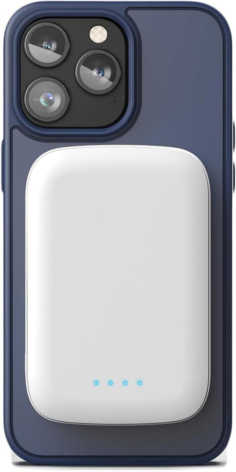 MagSafe-Fast-Charging-Battery-Pack-for-iPhone,-Compatible-with-MagSafe-Ultra-Slim-Magnetic-Power-Bank,-Portable-Fast-Charge-Wireless-Travel-Charger-(5000mAh)-