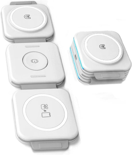 (2-Pack-Set)-Travel-3-in-1-Charging-Station-for-Multiple-Devices-Apple-Compatible-Folding-Magnetic-Charger-for-AirPods,-Apple-Watch-and-iPhone-(Compatible-with-MagSafe)-