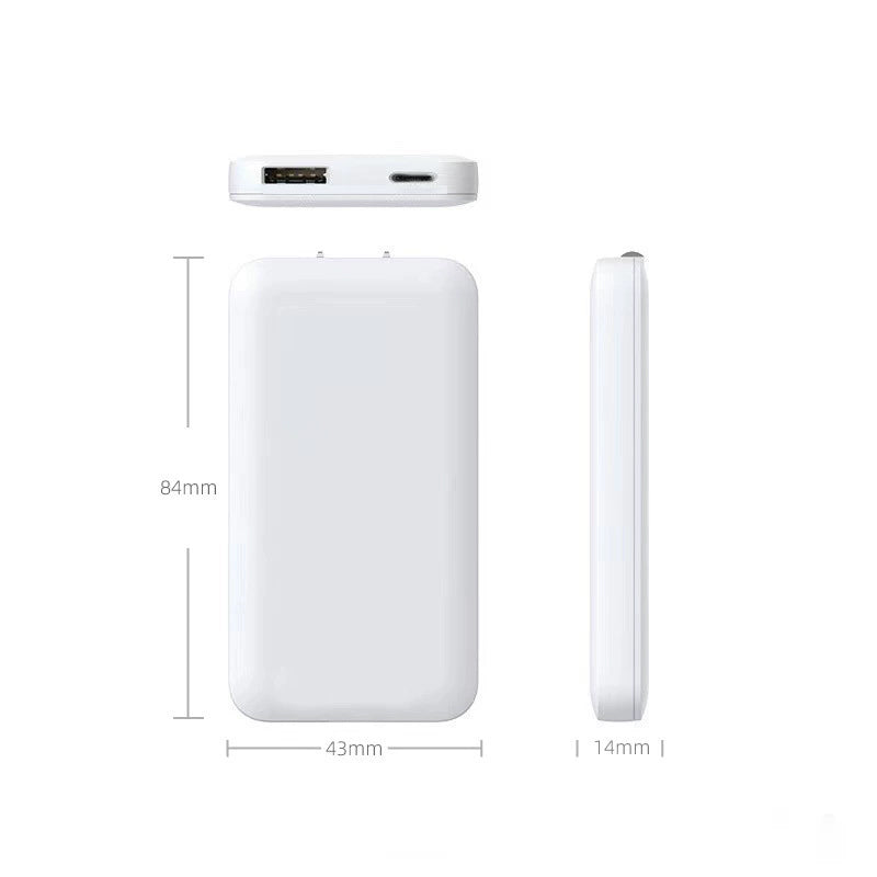 2-Pack Ultra-Slim 30W USB-C & USB-A Dual-Port Fast Charger
