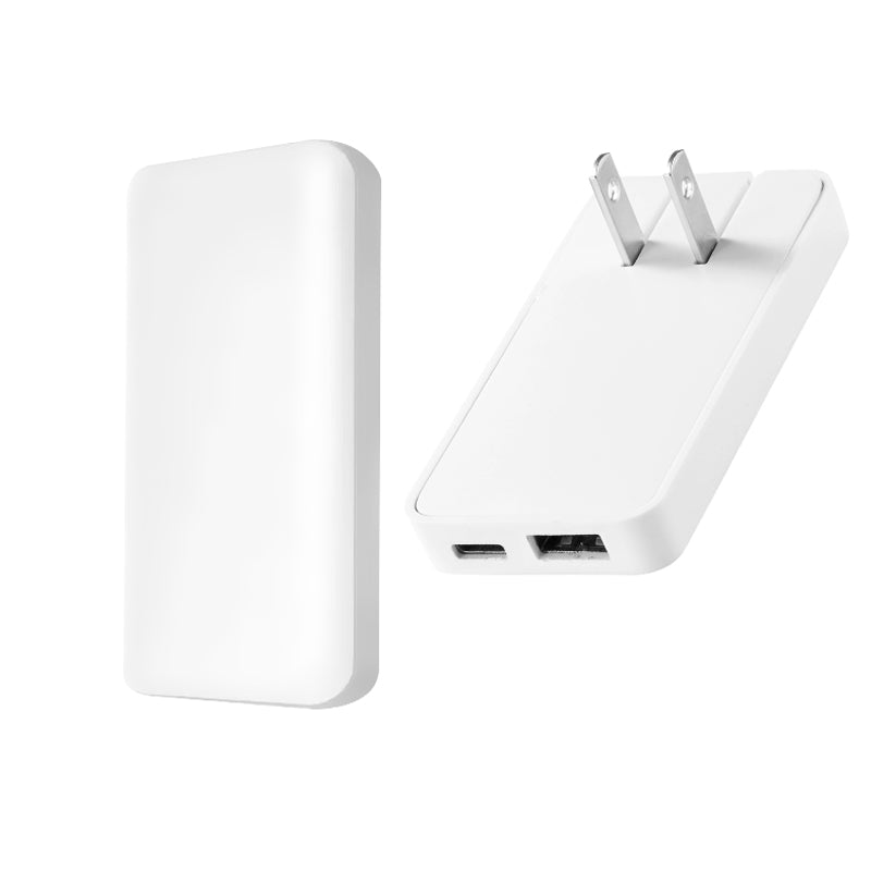 2-Pack-Ultra-Slim-30W-USB-C-&-USB-A-Dual-Port-Fast-Charger-