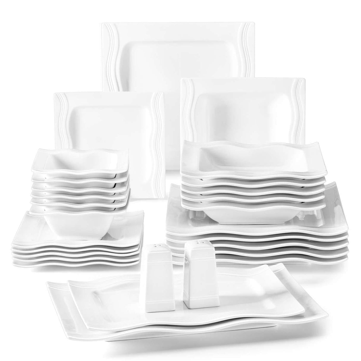 Mario 28 Piece Dinnerware Set
