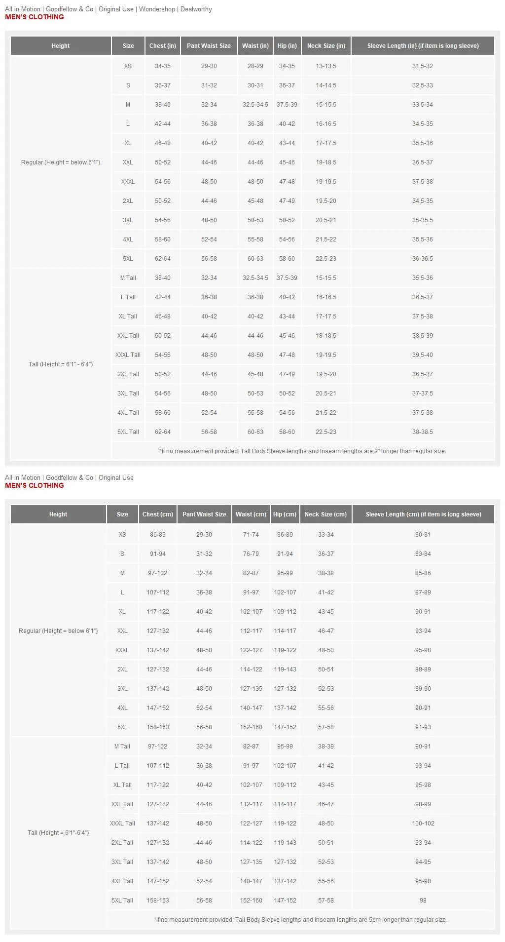 All In Motion Men's Golf Shorts 8" Inseam UPF 50+