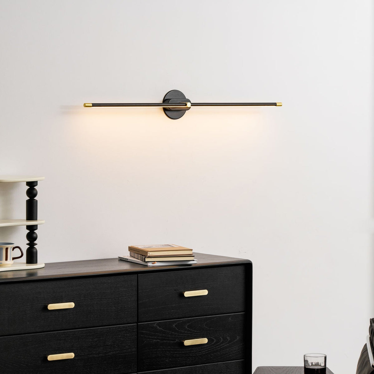 Hardwired Linear LED Wall Lamp with Dimmable Option | Slim Vanity Mirror Light
