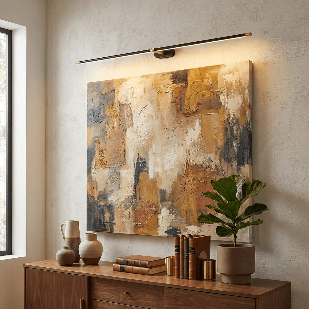 Hardwired Linear LED Wall Lamp with Dimmable Option | Slim Vanity Mirror Light