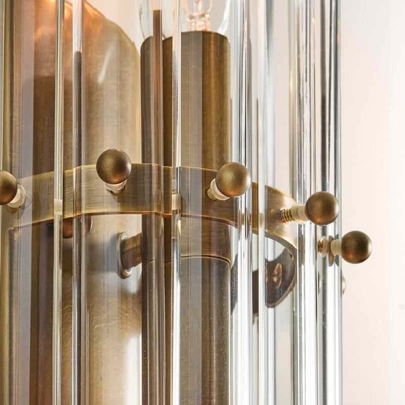 Vintage Style Crystal Wall Light