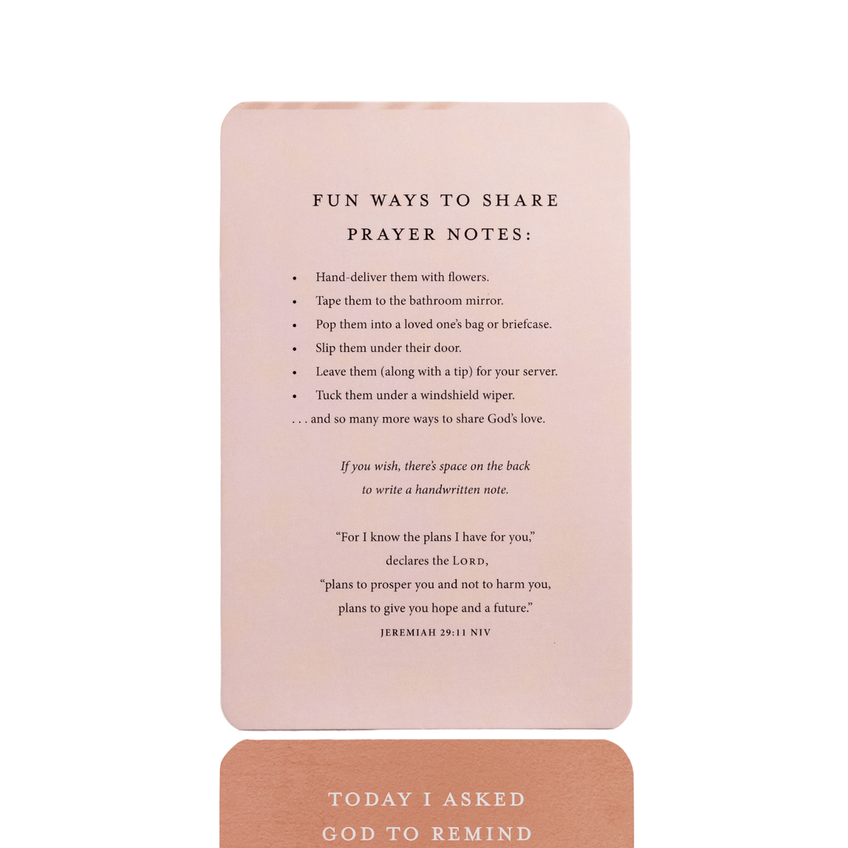 Prayers To Share - 100 Pass-Along Notes for Hardworking Women