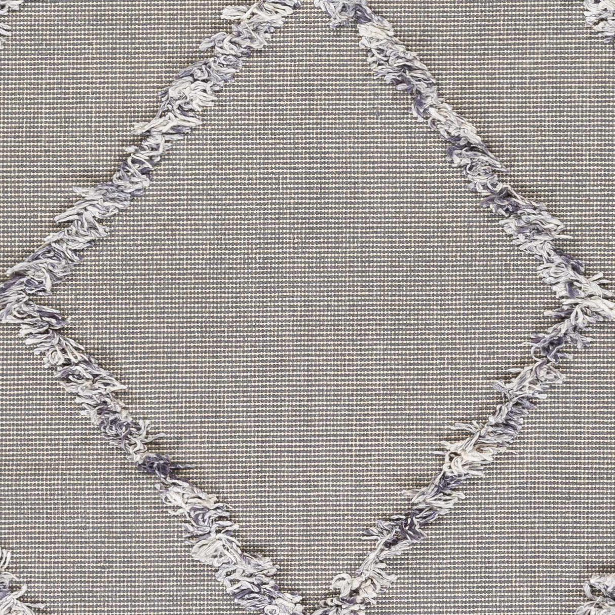 Needville Gray High-Low Rug - Clearance
