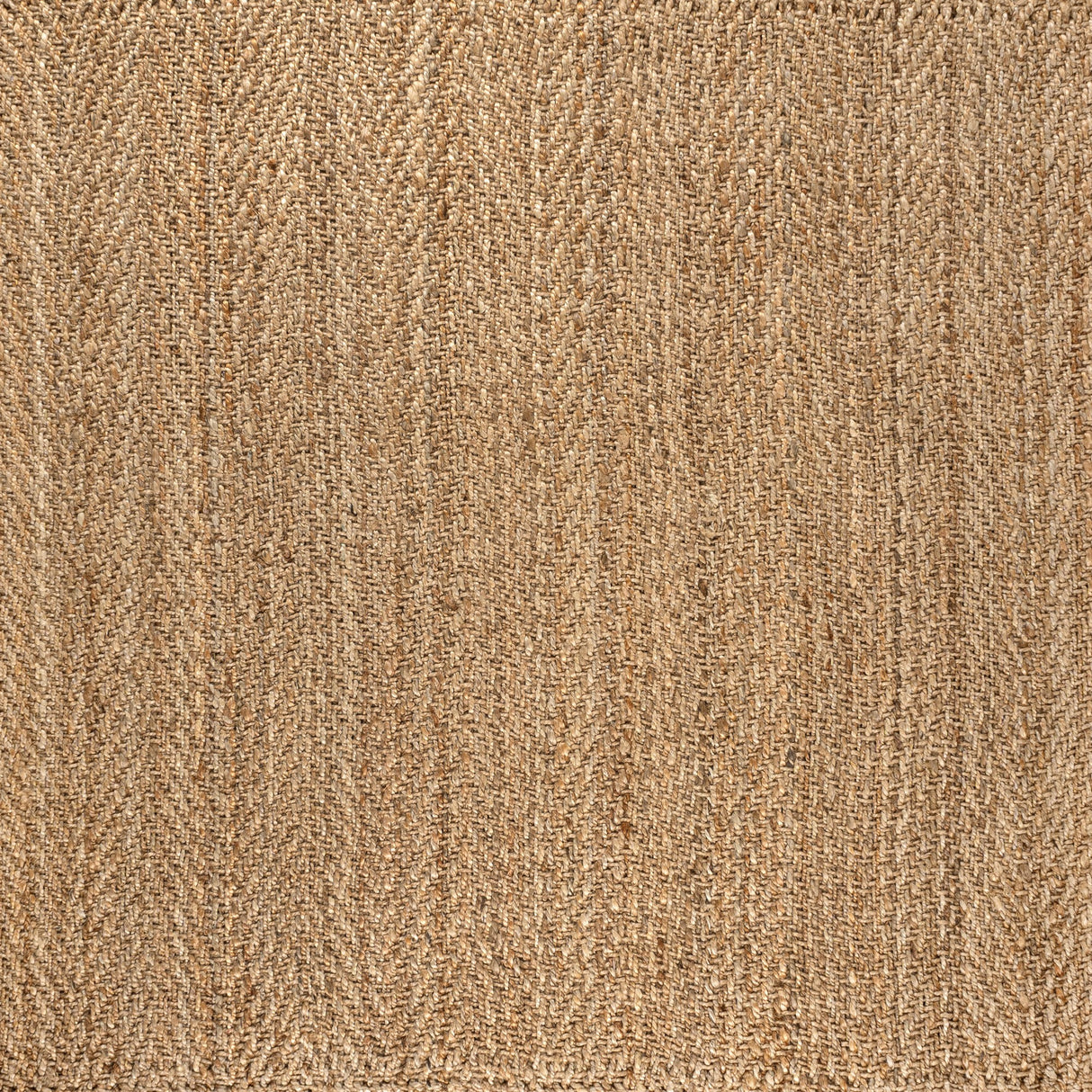 Espina Hand Woven Herringbone Chunky Jute Square Area Rug