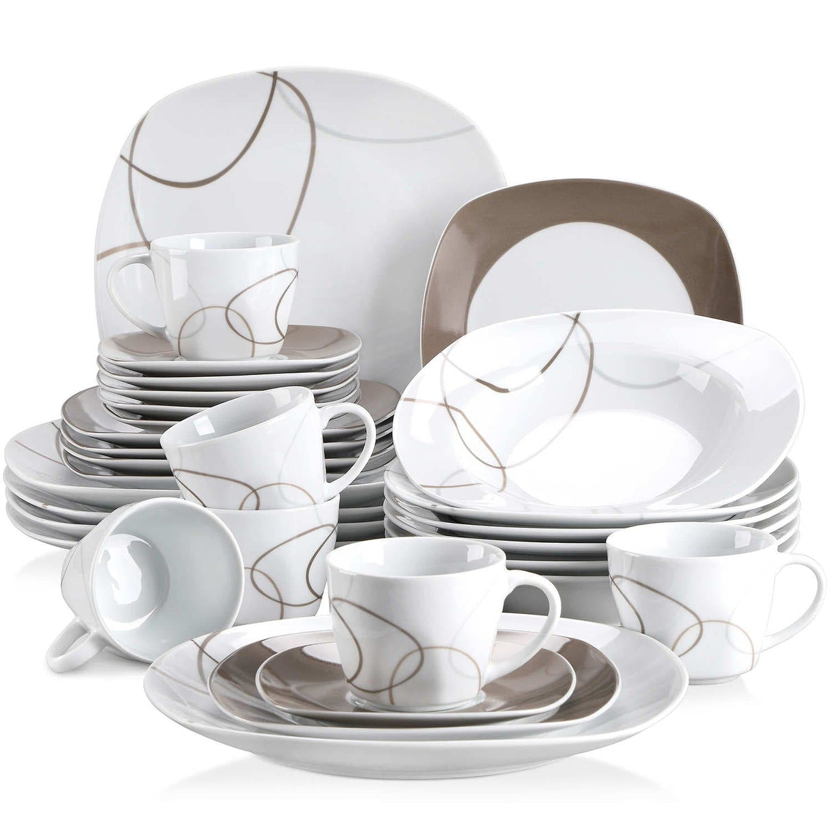 Nikita 30 Piece Dinnerware Set