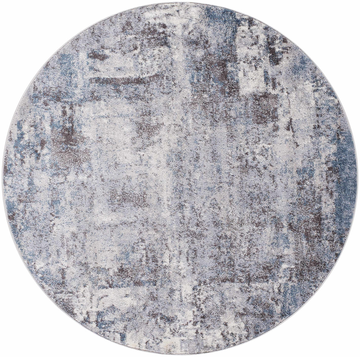 Netherfield Abstract Gray Rug