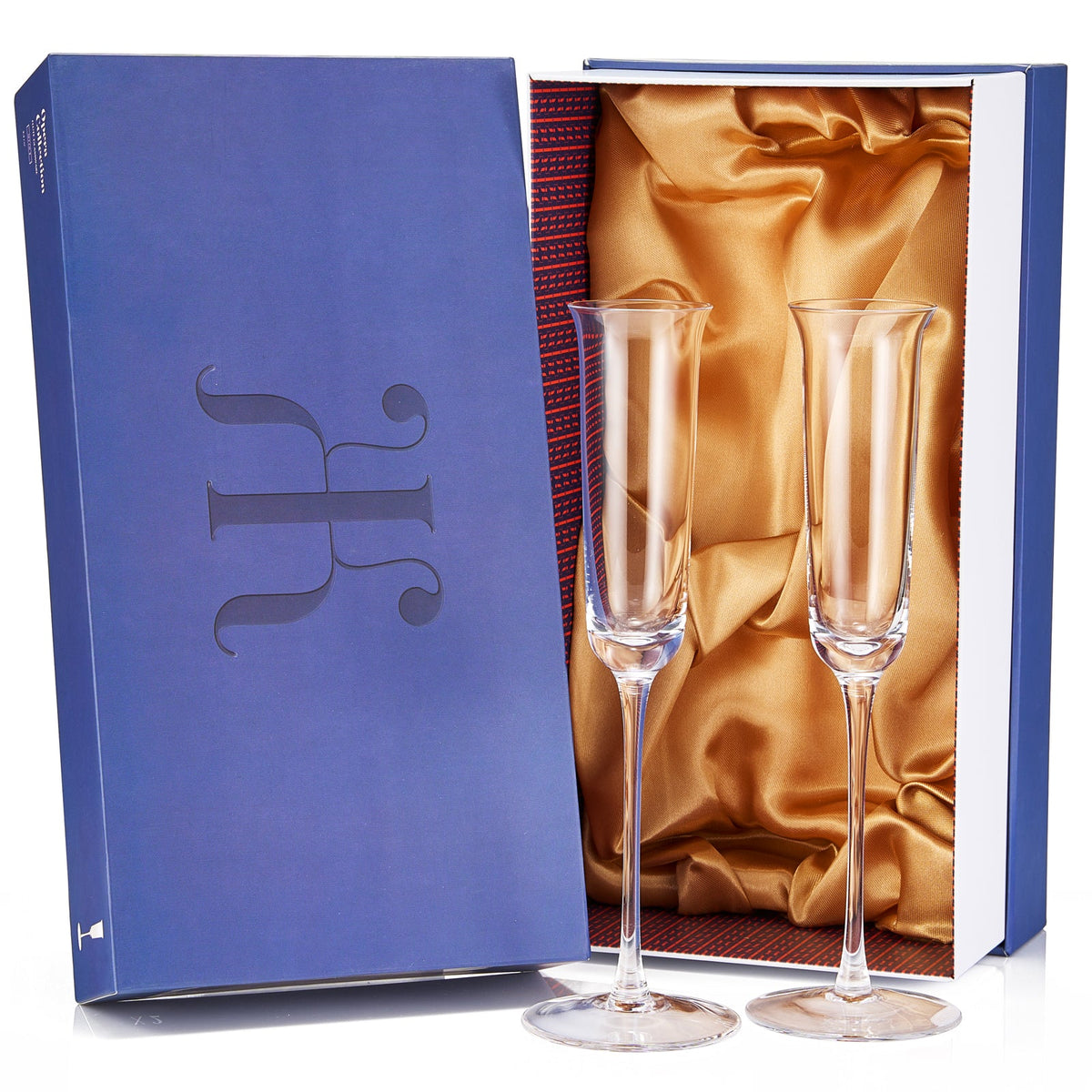 Opera Nick & Nora Champagne Flute Glassware, Set of 2