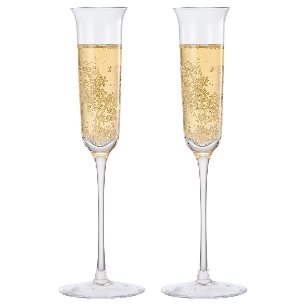 Opera Nick & Nora Champagne Flute Glassware, Set of 2