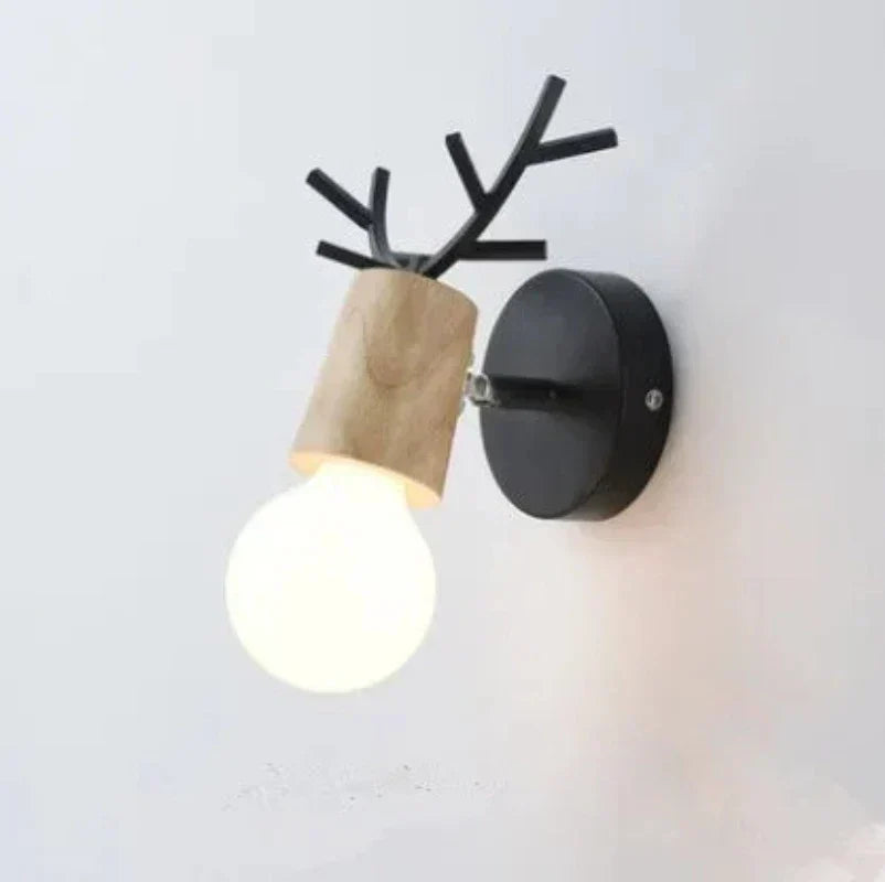 Forest Haven Antler Wall Sconce Rustic Antler Wall Sconce