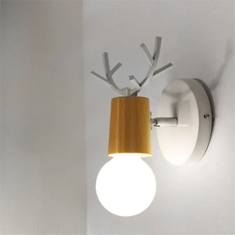 Forest Haven Antler Wall Sconce Rustic Antler Wall Sconce