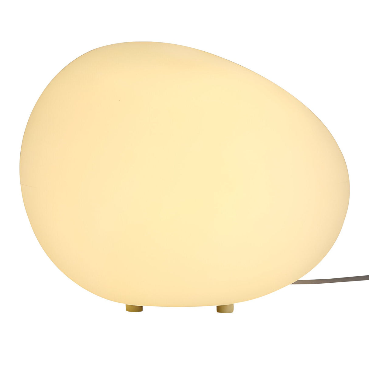 Nordic Stone-Shaped LED Table Lamp 3-Color Modern Ambient Light