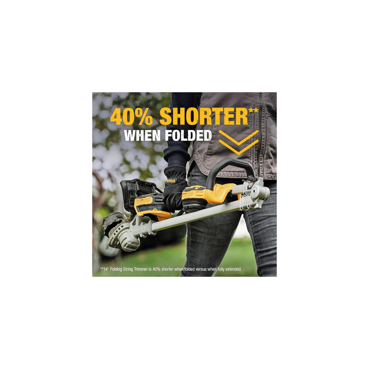 Open Box - DEWALT 20-Volt Electric Cordless Brushless String Trimmer (Tool Only)