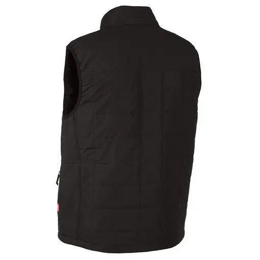 Open Box - Milwaukee Tool Men's Large M12 12V Li-Ion Cordless AXIS Black Heated Quilted Vest (Vest Only)