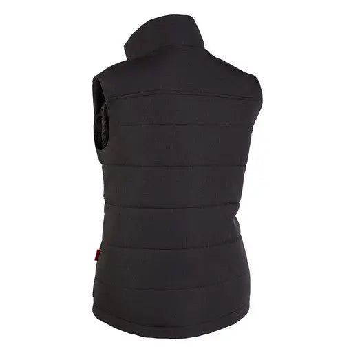 Open Box - Milwaukee Tool Women's Medium M12 12V Li-Ion Cordless AXIS Black Heated Quilted Vest (Vest Only)