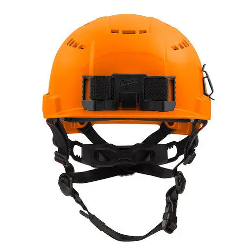 Open Box - Pack of 1 Milwaukee 48-73-1332 Orange Front Brim Vented Helmet - Type 2 Class C