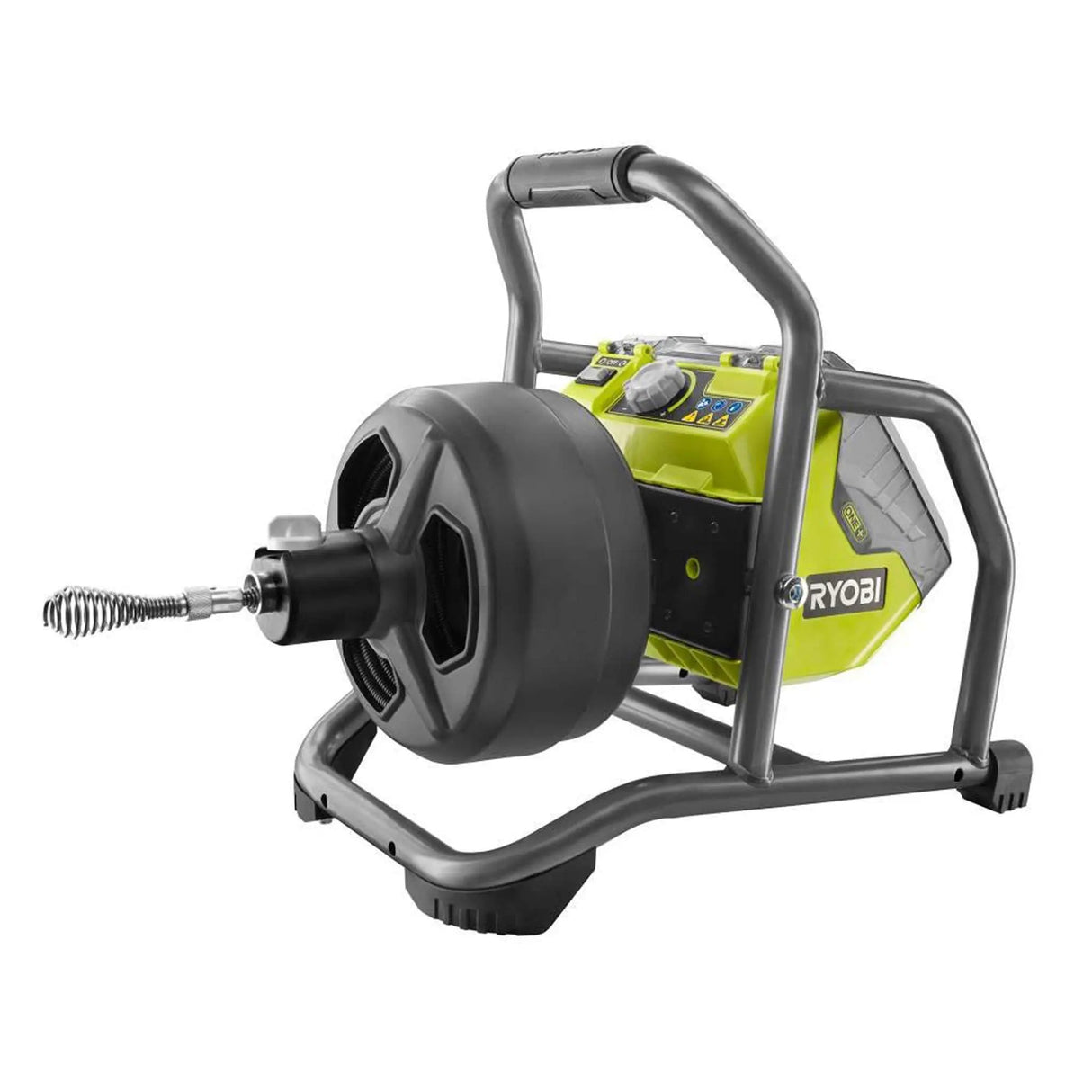 Open Box - RYOBI 18-Volt ONE+ Hybrid Drain Auger Kit with 50 ft. Cable, 2 Ah Battery, 18-Volt Charger, and Accessories