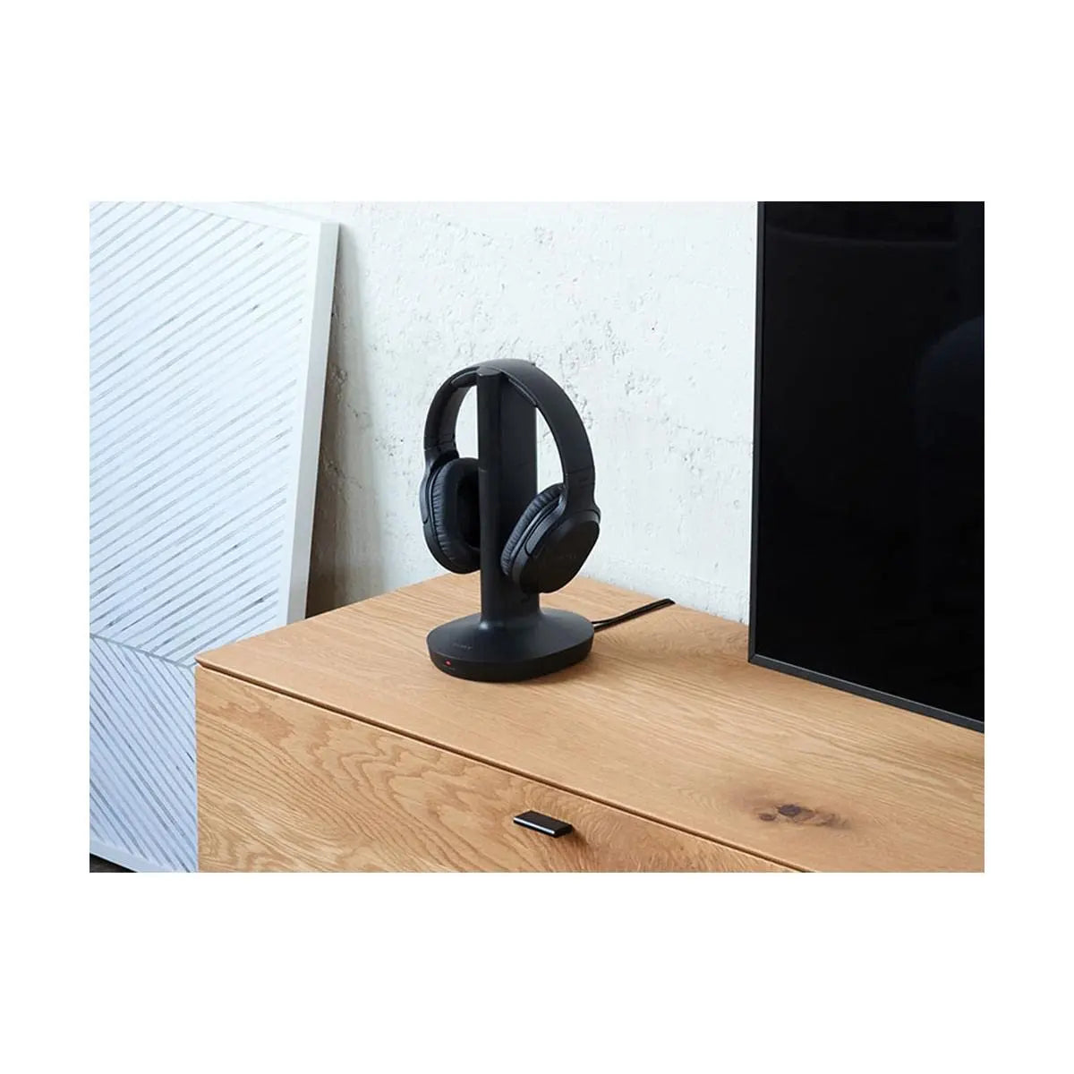 Open Box - Sony WH-RF400 Wireless Over-Ear Home Theater Headphones (Black)