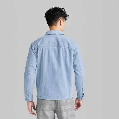 Original Use Men's Button Up Shirt Jacket