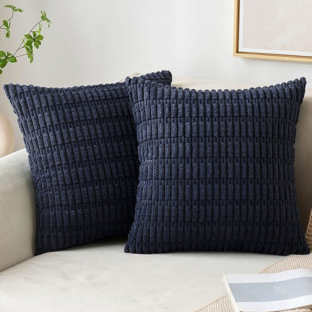 18"x18" Tufted Dot Corduroy Throw Pillow 16 Colors – Soft 3D Dotted Texture Cozy & Modern Accent Insert Included