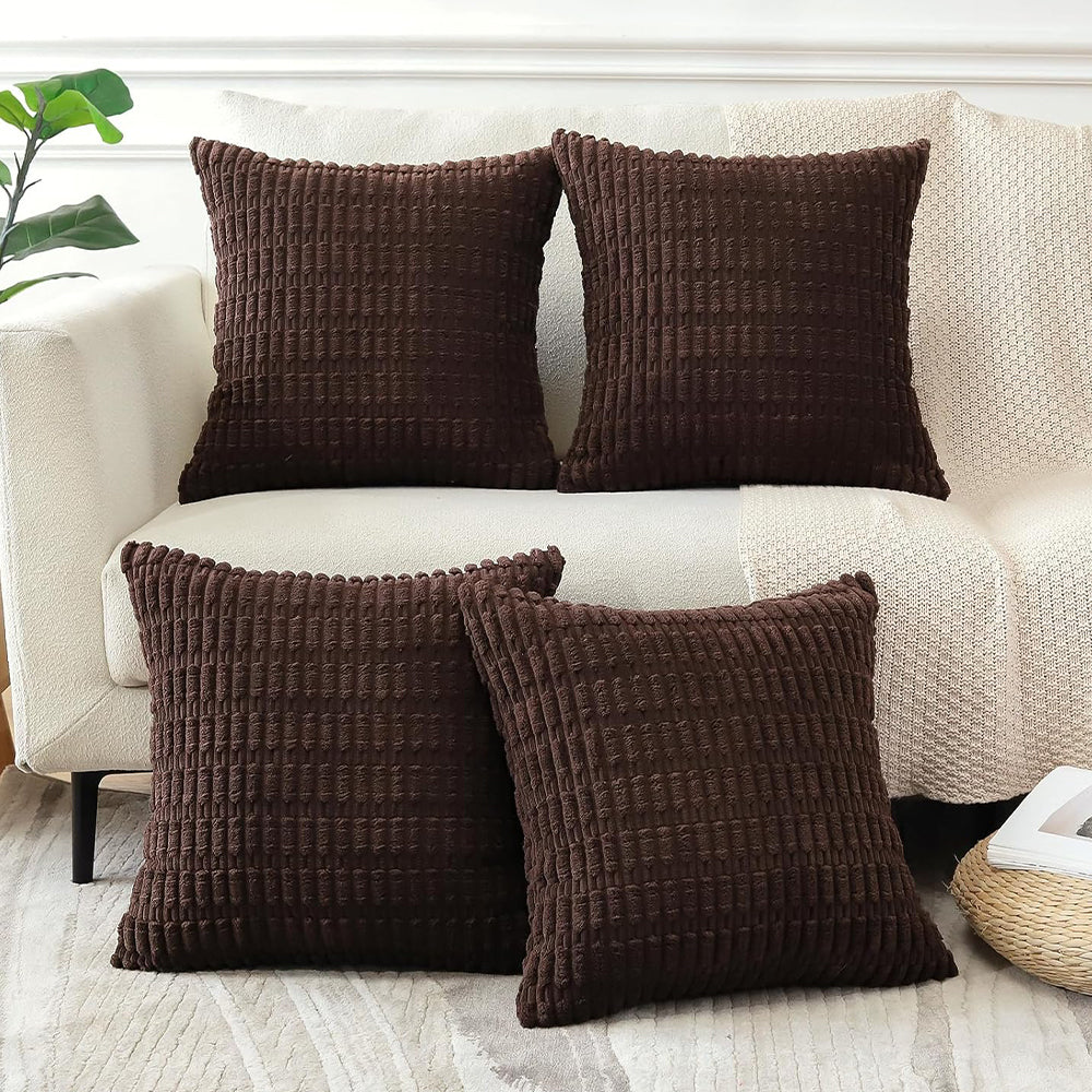 18"x18" Tufted Dot Corduroy Throw Pillow 16 Colors – Soft 3D Dotted Texture Cozy & Modern Accent Insert Included