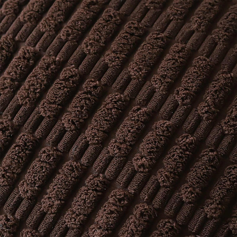 18"x18" Tufted Dot Corduroy Throw Pillow 16 Colors – Soft 3D Dotted Texture Cozy & Modern Accent Insert Included