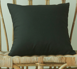 Set of 2 Solid Color Outdoor Waterproof Throw Pillow covers Square 18"x18" or Rectangle 12"x20"