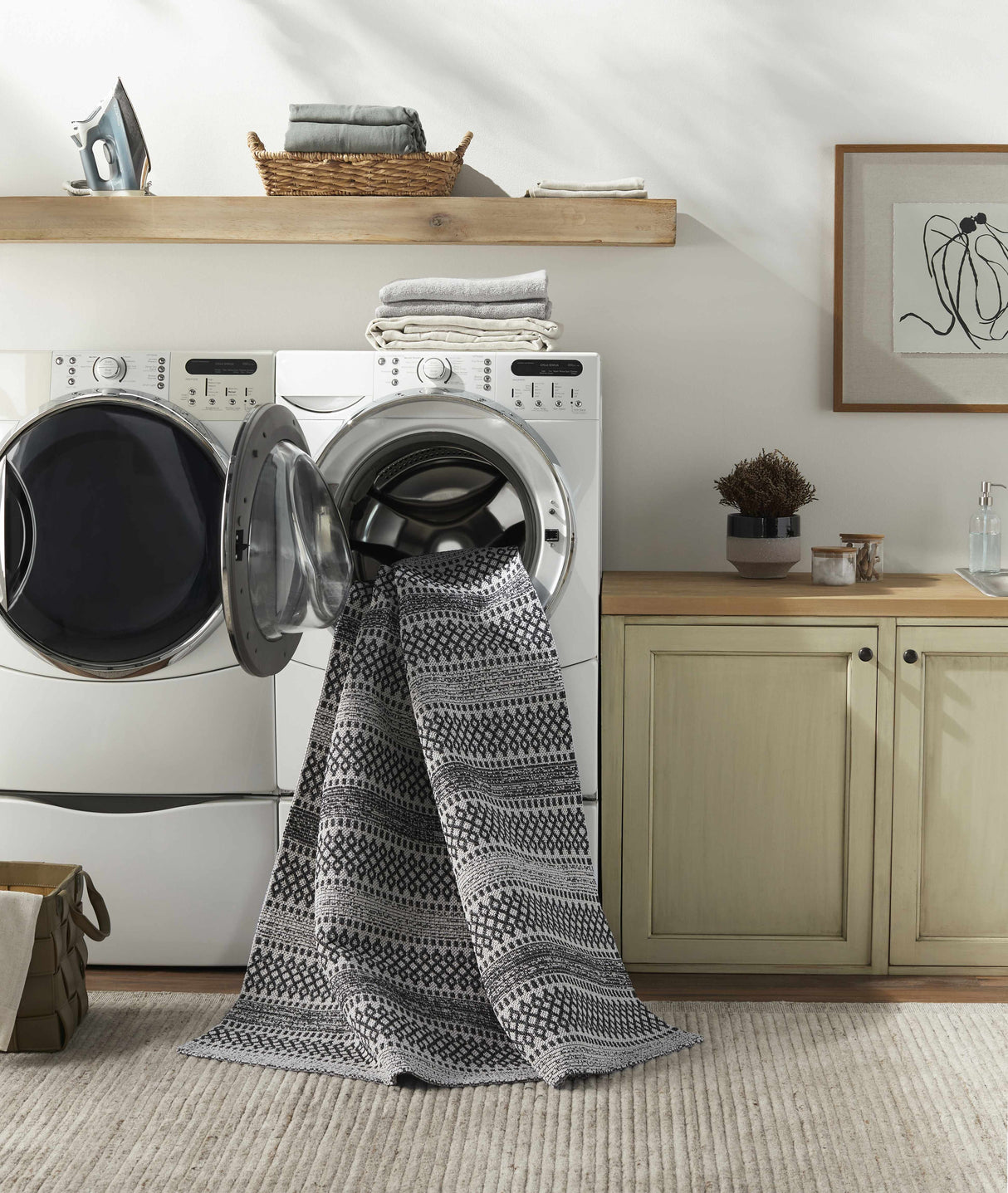 Planada Washable Area Rug - Clearance