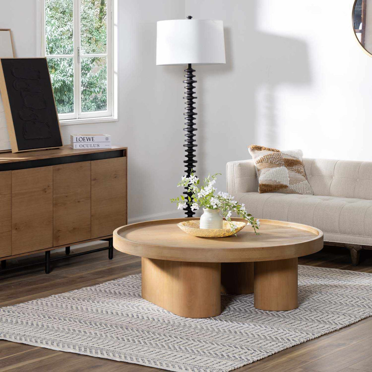 Pleak Handmade Jute Area Rug - Clearance