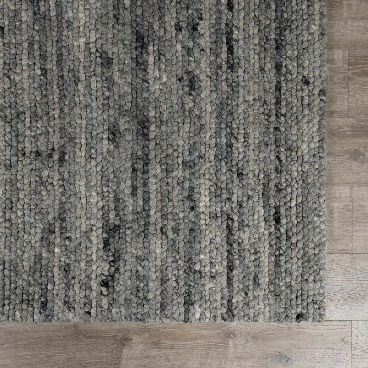 Olisa Charcoal Wool Area Rug