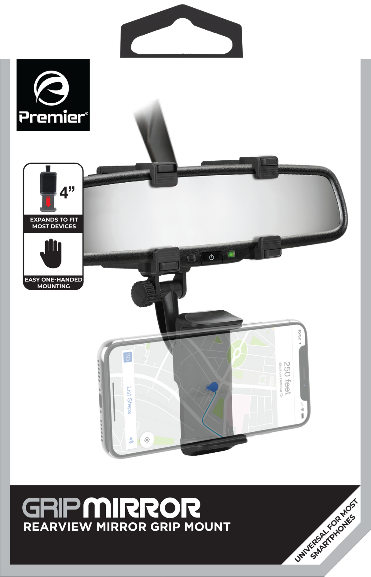 Universal Mirror Mount: Reflective Convenience for Your Device