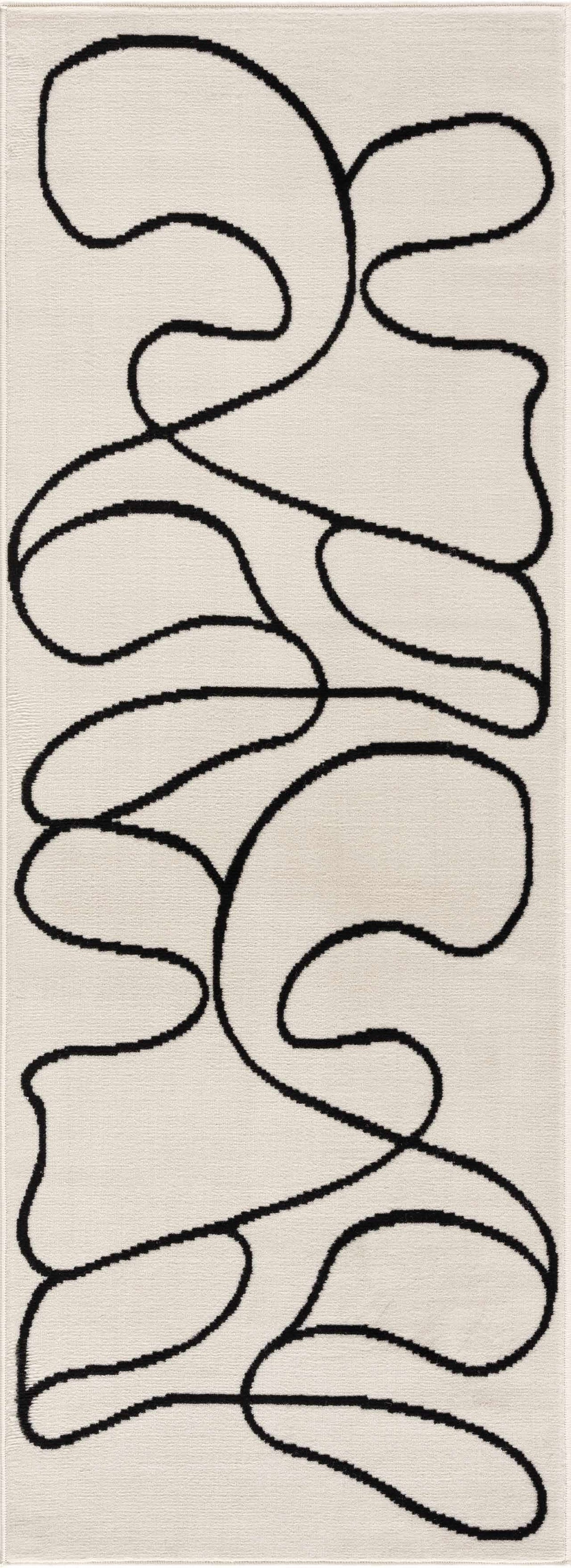 Eilir Modern Low Profile Boho Rug