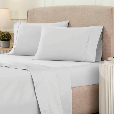 1200 Thread Count Egyptian Cotton Sateen Sheet Set - Egyptian Cotton Sheet Set by Superior Brand