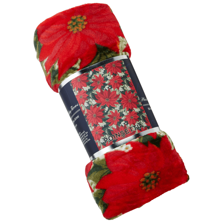 Decor&More Home Essentials Christmas Throw