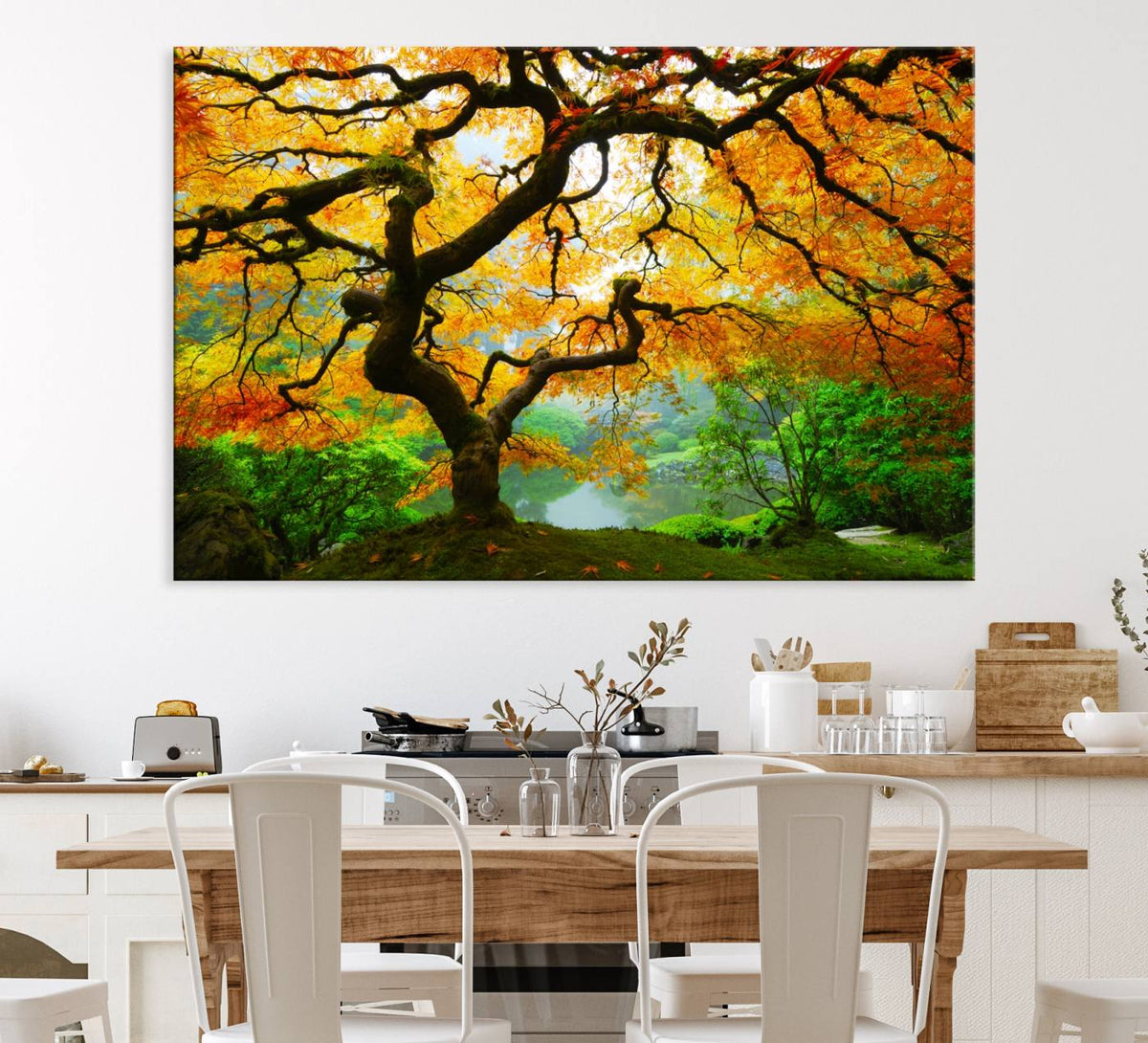 Portland Japanese Maple Tree Canvas Wall Art – Japanese