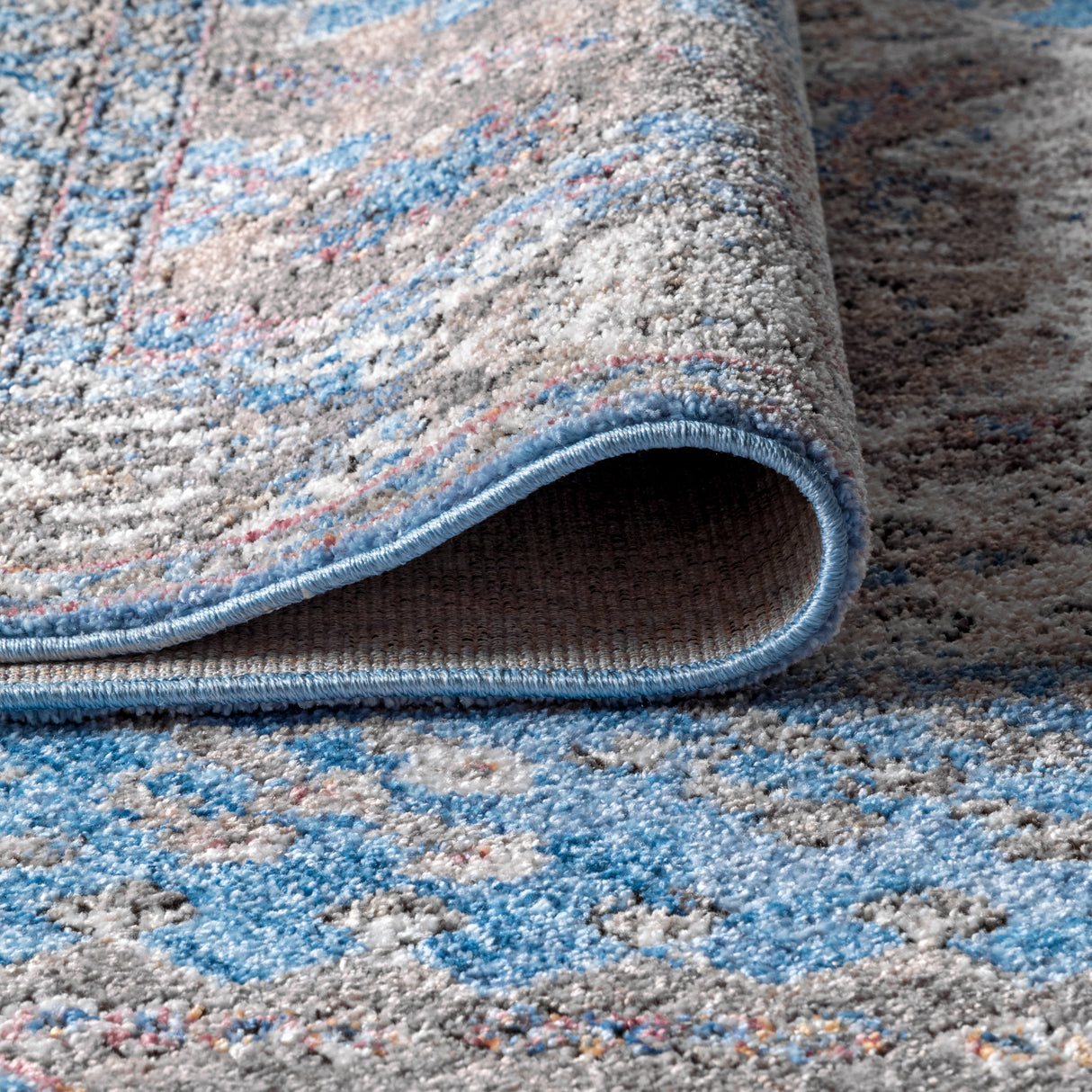 Kesan Vintage Medallion Runner Rug