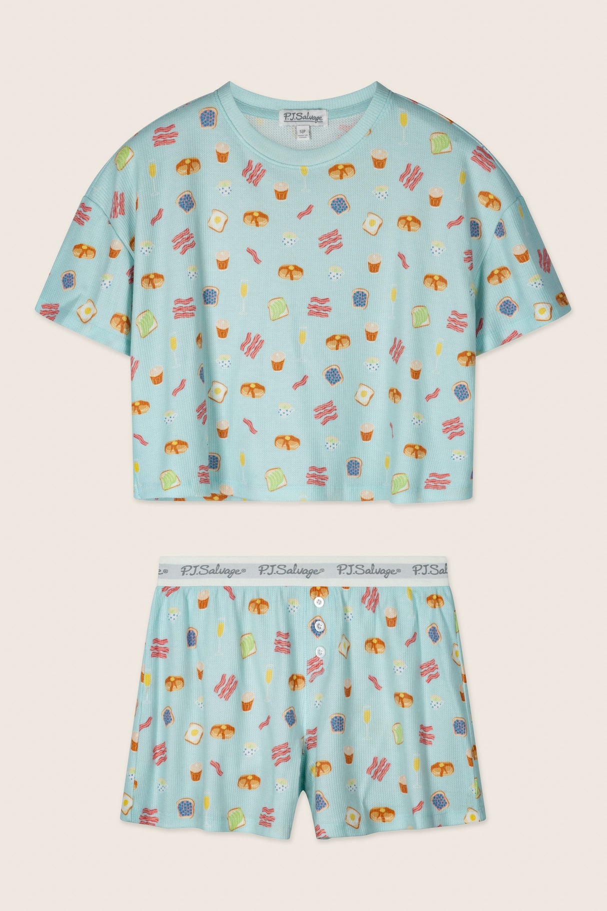 Boyfriend Boxer Sunday Brunch Short PJ Set