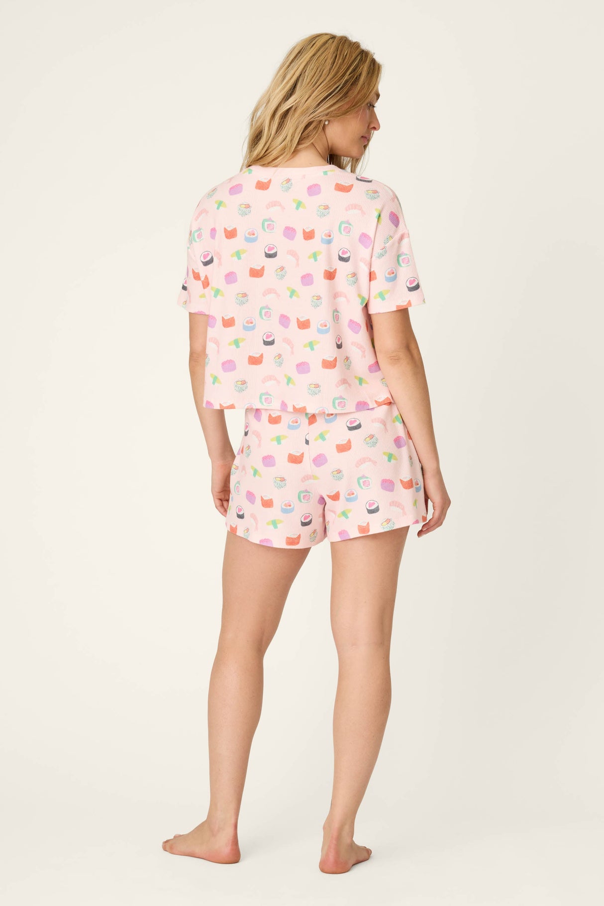 Boyfriend Boxer Sushi Bites Short PJ Set