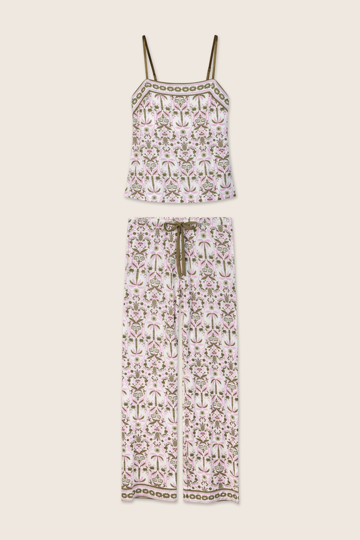 Déjà Vu Dreams Tiki Time Long PJ Set