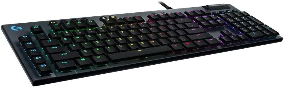 Refurbished - Logitech - G815 LIGHTSYNC Full-size Wired Mechanical GL Linear Switch Gaming Keyboard