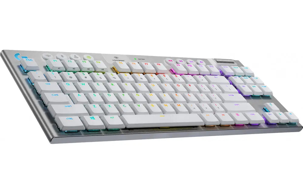 Refurbished - Logitech - G915 LIGHTSPEED TKL Wireless Mechanical GL Tactile Switch Gaming Keyboard
